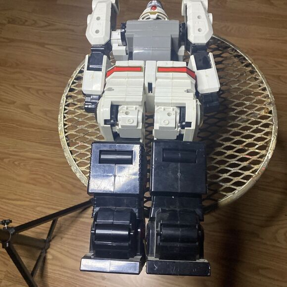 1994 Bandai White Tiger Zord Power Rangers w/ Blue & Yellow Dinozords As Is - Picture 5 of 7